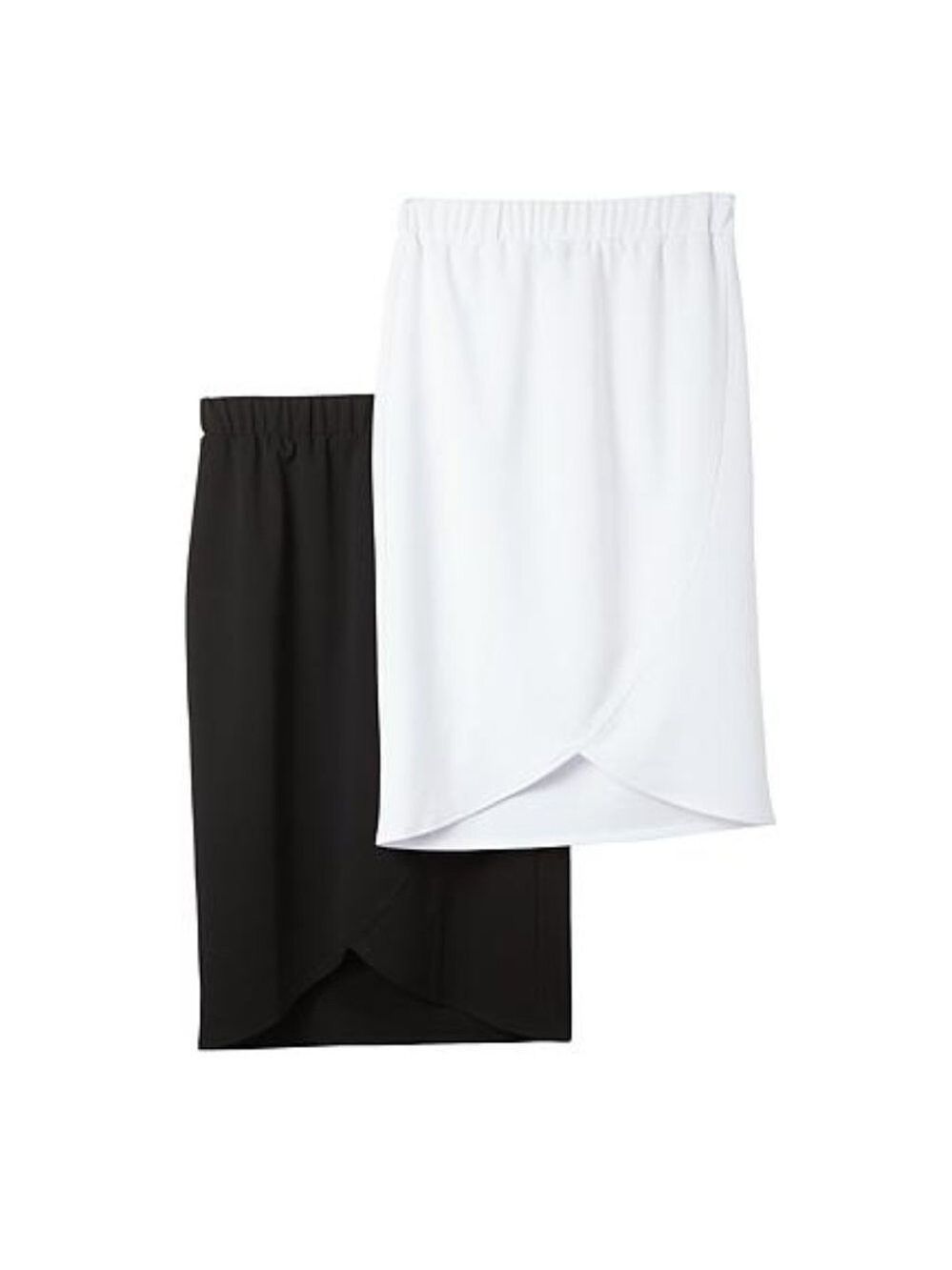 Slinky 2pk Luxe Crepe Tulip Pencil Skirts 667-393